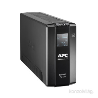 APC Back UPS Pro BR 650VA, 6 Outlets, AVR, LCD Interface PC