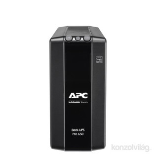 APC Back UPS Pro BR 650VA, 6 Outlets, AVR, LCD Interface PC