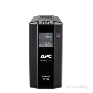 APC Back UPS Pro BR 900VA, 6 Outlets, AVR, LCD Interface PC