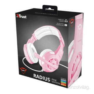 Trust GXT 310P Radius Gaming Headset Pink PC