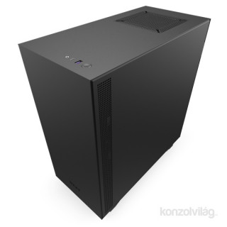 NZXT H510 Window Matte Black/Red PC