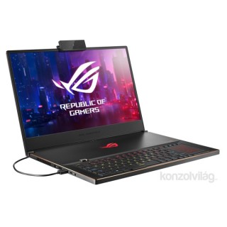 ASUS ROG Zephyrus S GX701GXR-HG137T 17,3" FHD/Intel Core i7-9750H/32GB/1TB SSD/RTX 2080 8GB/Win10/fekete laptop PC