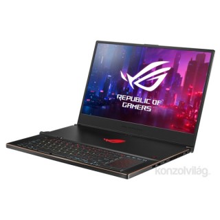 ASUS ROG Zephyrus S GX701GXR-HG137T 17,3" FHD/Intel Core i7-9750H/32GB/1TB SSD/RTX 2080 8GB/Win10/fekete laptop PC