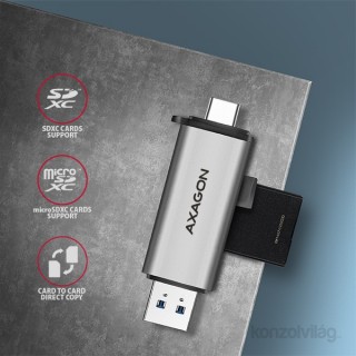 AXAGON CRE-SAC USB-C 3.2 Gen 1 Card Reader PC