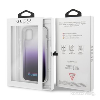 GUESS California iPhone 11 lila PC/TPU tok Mobil