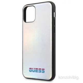 GUESS iPhone 11 Pro Max színváltó ezüst kemény tok Mobil