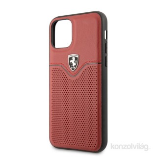 MOBIL-CASE FERRARI Victory iPhone 11 piros kemény bőrtok Mobil