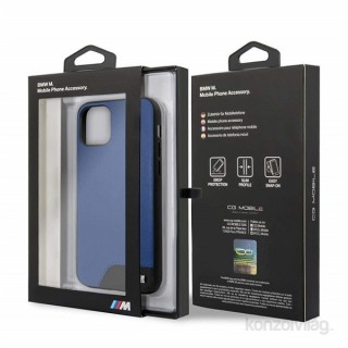 MOBIL-CASE BMW iPhone 11 Pro sima kék kemény műbőrtok Mobil