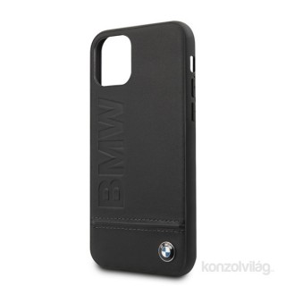 BMW Logo Imprint iPhone 11 Pro Max fekete keménytok Mobil