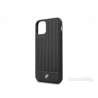 MOBIL-CASE BMW iPhone 11 Pro csíkos fekete kemény bőrtok Mobil