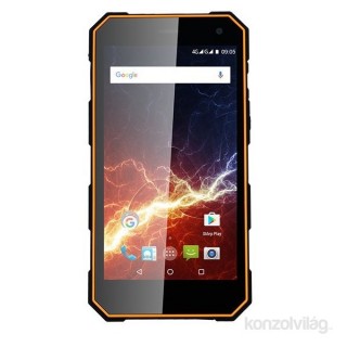 myPhone HAMMER ENERGY 18x9 5,7" LTE 3/32GB Dual SIM fekete-narancs csepp-, por- és ütésálló okostelefon Mobil