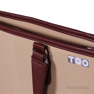 TOO 15,6" bézs noi notebook táska PC