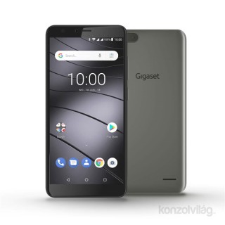 Gigaset GS100 5,5" LTE 8GB Dual SIM grafitszürke okostelefon Mobil