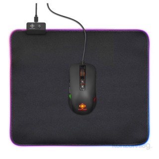 Deltaco Gaming GAM-077 RGB fekete 320x270 mm egérpad PC