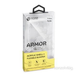 Roar KC0382 Roar Armor iPhone 7/8/SE 2020 átlátszó ütésálló szilikon védőtok Mobil