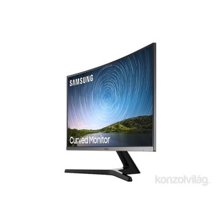 Samsung 31,5" C32R500FHU LED HDMI 1500R ívelt kijelzős kékes sötétszürke monitor PC