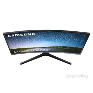 Samsung 31,5" C32R500FHU LED HDMI 1500R ívelt kijelzős kékes sötétszürke monitor PC