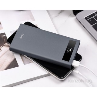 Hoco J49 2xUSB/Type-C/microUSB/PD/QC3.0/10.000 mAh/szürke power bank Mobil