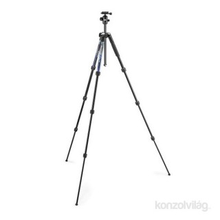 Manfrotto Element MII gömbfejjel 4 szekciós kék alumínium állvány Fényképezőgépek, kamerák