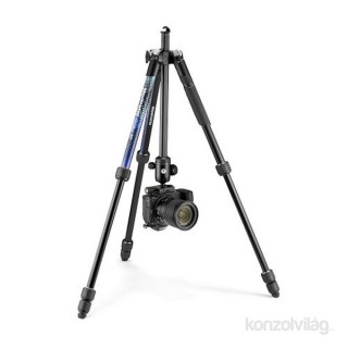 Manfrotto Element MII gömbfejjel 4 szekciós kék alumínium állvány Fényképezőgépek, kamerák