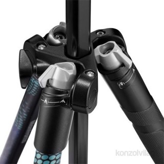 Manfrotto Element MII gömbfejjel 4 szekciós kék alumínium állvány Fényképezőgépek, kamerák