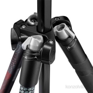 Manfrotto Element MII gömbfejjel 4 szekciós  piros alumínium állvány Fényképezőgépek, kamerák