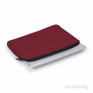 Dicota Skin Base 15-15.6 notebook táska 39,6 cm (15.6") Védőtok Vörös PC