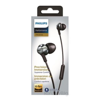 Philips PRO6105BK Headset Hallójárati Fekete 3,5 mm-es csatlakozó PC