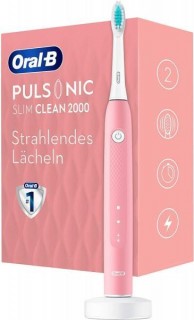 Oral-B Pulsonic Slim Clean 2000 pink elektromos fogkefe Otthon