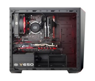 Cooler Master MasterBox Lite 3.1 (Ablakos) - Fekete PC