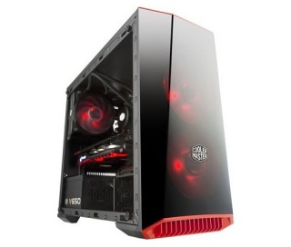 Cooler Master MasterBox Lite 3.1 (Ablakos) - Fekete PC