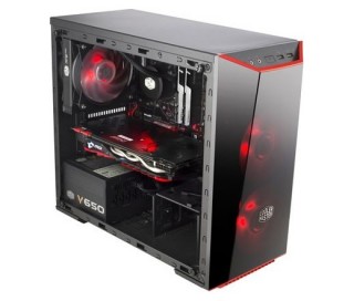 Cooler Master MasterBox Lite 3.1 (Ablakos) - Fekete PC