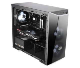 Cooler Master MasterBox Lite 3.1 (Ablakos) - Fekete PC