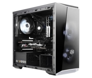 Cooler Master MasterBox Lite 3.1 (Ablakos) - Fekete PC