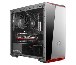 Cooler Master MasterBox Lite 3.1 (Ablakos) - Fekete PC