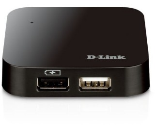 D-Link DUB-H4/E 4 portos USB2.0 HUB táppal PC