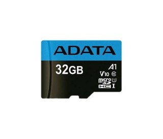 ADATA 32GB SD micro Premier (SDHC Class 10 UHS-I) (AUSDH32GUICL10A1-RA1) memória kártya adapterrel PC