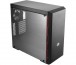 Cooler Master MasterBox MB600L (Ablakos)- Fekete/Piros thumbnail