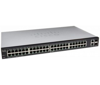 Cisco SG250-50 48port GbE LAN 2x GbE SFP Smart menedzselhető switch PC