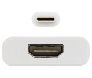 VCOM KÁBEL ÁTALAKÍTÓ  USB C-TYPE APA - HDMI ANYA PC