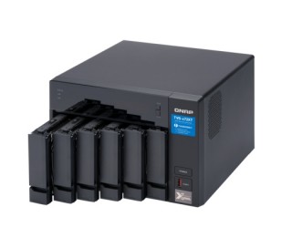 6-Bay NAS, Intel Core i3-8100T 4-core 3.1 GHz Processor, 8GB DDR4 RAM PC