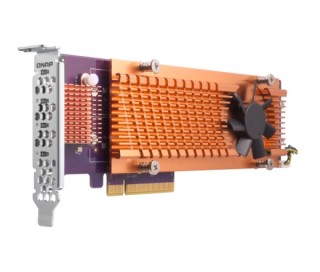 QNAP QM2-2P-244A 2x M.2 SSD port bővítő kártya, PCIe PC