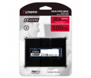 Kingston 1TB SSD A2000 M.2 2280 NVMe PCIe Gen 3.0x4, R/W 2200/1900 MB/s PC