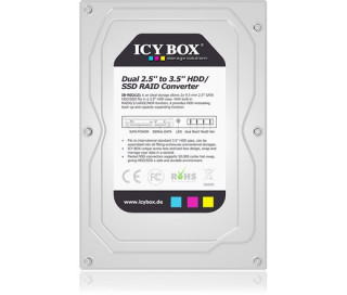 Raidsonic Icy IB-RD2121StS [2 x 2,5"/USB3.0] PC