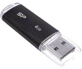 Silicon Power Ultima U02 4GB [USB2.0] - Fekete PC