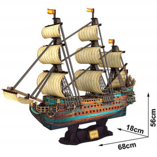 3D puzzle - San Felipe - 248 db-os Játék