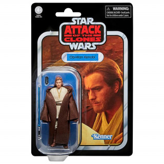 Hasbro Star Wars Attack of the Clones: Obi-Wan Kenobi akciófigura (F4492) Játék