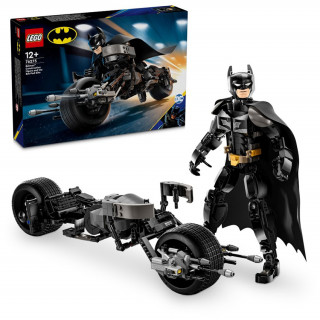 LEGO Batman: Batman építőfigura és a batmotor (76273) Játék