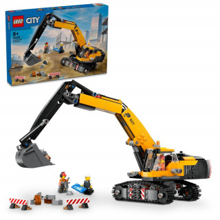 LEGO City: Sárga markológép (60420) Játék