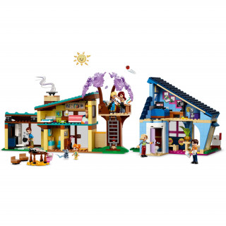 LEGO Friends Olly és Paisley családi házai (42620) Játék